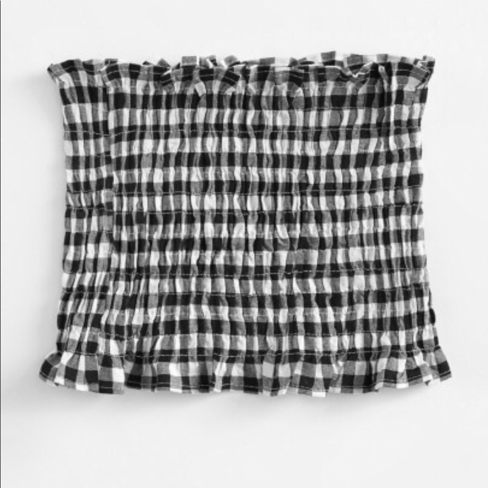 LAST ONE✅Gingham Tube Top - Picture 4 of 6